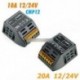 20A napelem vezérlő - 10A / 20A 12V / 24V napelemes töltővezérlő akkumulátor szabályozó biztonságos védelme