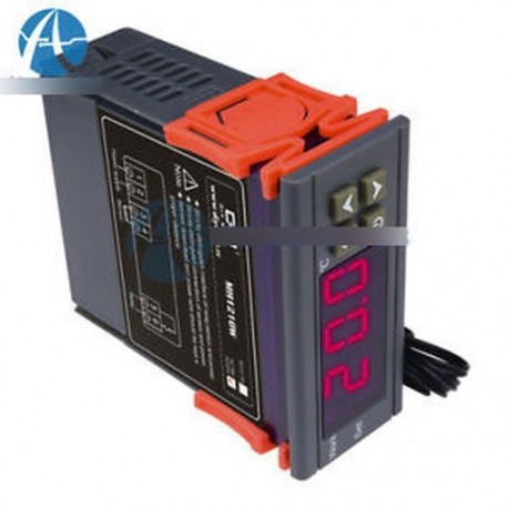 90 ~ 250V 10A digitális hőmérséklet-szabályozó érzékelő termosztát -50 ~ 110 „w / érzékelő