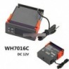 DC12V - WH7016C DC12V / 24V AC220V digitális hőmérsékletszabályozó termosztát LCD kijelző