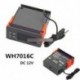 DC12V - WH7016C DC12V / 24V AC220V digitális hőmérsékletszabályozó termosztát LCD kijelző