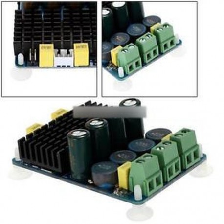 TDA7498 2 csatornás 2X100W digitális sztereó erősítő kártya modul 8-32V DC