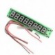 RF jelfrekvencia számláló 0.1-60MHz 20MHz ~ 2.4GHz Cymometer Tester Blue 8 LED