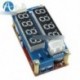 2PCS 5A állítható kijelző Léptető töltés Modul LED panel Voltmérő mérő