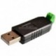 10db CH340 Chip USB RS485 485 átalakítóadapter Win7 / Linux / XP / Vista rendszerhez