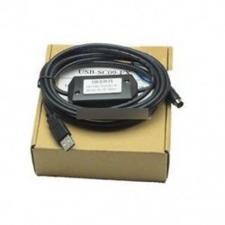 PLC programozás USB-SC09-FX kábel Mitsubishi MELSEC USB-hoz RS422 ADAPTER