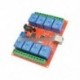 12V USB relé 8 csatornás programozható számítógépvezérlés intelligens otthoni használatra