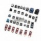 Mini DC tápegység - 37 Érzékelő Mega 2560 R3 Shield 2.0 Mini USB UNO R3 ATmega328P CH340 tokkal