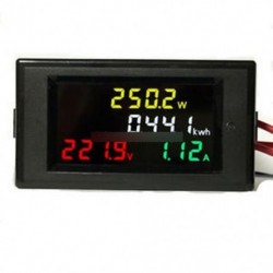 AC 80-300V LCD digitális 100A Volt teljesítményű Kwh Meter Ammeter Voltmeter megfelelő