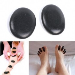 Hordozható 7db / készlet Természetes energia masszázskőkészlet  SPA Rocks Basalt Therapy fájdalomcsillapító