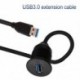1 mes USB3.0os hosszabbító kábel USBcsatlakozó aljzat / A / Fadatkiterjesztő kábel