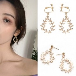 Divat koreai stílusú búza lánc fülbevaló egyedi geometriai kör  ékszer női