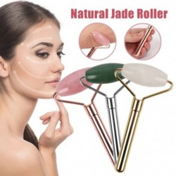 Rose Quartz Roller karcsúsító arcmasszírozó emelő eszköz Természetes jade arcmasszázs  szépségápolás