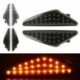 2 db LED-es oldaljelző irányjelző lámpa szekvenciális villogó lámpatest BMW X5 E70 X6 E71 E72 X3 F25 Amber típushoz