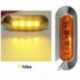 1 darabos LED oldalsó jelzőfényszóró hátsó lámpa parkolás 12V / 24V teherautó-utánfutó hátsó jelzőfényéhez