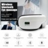Elektromos rezgésű Bluetooth szemmasszázs készülék ráncok fáradtsága enyhíti a  kompressziós terápiás szemüveget