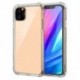 Ütésálló szilikon telefon tok iPhone 11/11 Pro Max tok, átlátszó védelem, hátsó öböl