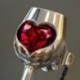Divat kreatív vörös bor kupa piros színű kristály fülbek női ékszer napi ajándék