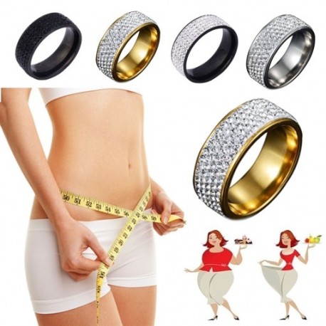 Mágneses fogyókúra karcsúsító gyűrűs ösztönző akupontok A Gallstone Fitness csökkenti