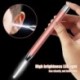Fültisztító viasz eltávolító eszköz Zseblámpa fülhallgató tisztító Earwax eltávolító fényes Curette fénykanál