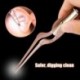 Fültisztító viasz eltávolító eszköz Zseblámpa fülhallgató tisztító Earwax eltávolító fényes Curette fénykanál