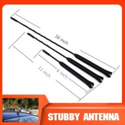 16/11/16 hüvelykes, hüvelyes univerzális tetőoszlop sztereó rádió FM / AM jel erősített antenna Benz Bmw Audi Toyota