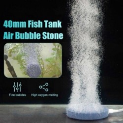 4cm / 8cm hal tartály légbuborék-kő akvárium levegőztető tószivattyú levegő-kő buborék lemez oxigén lemez levegő