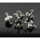 8db 20x13mm esernyő 3D Charms, antik ezüst tónusú medál gyöngy, ami DIY