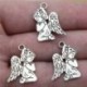 24db Christian Baby Charm tibeti ezüst hangú medál Charms medálok 24x7mm