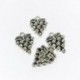 10 db szőlő Charms, antik ezüst tónusú medálok, 19x14 mm méretűek