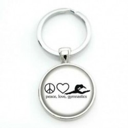 2017 divat Szeretem torna kulcstartó női férfiak ékszerek varázsa kulcstartó * 63
