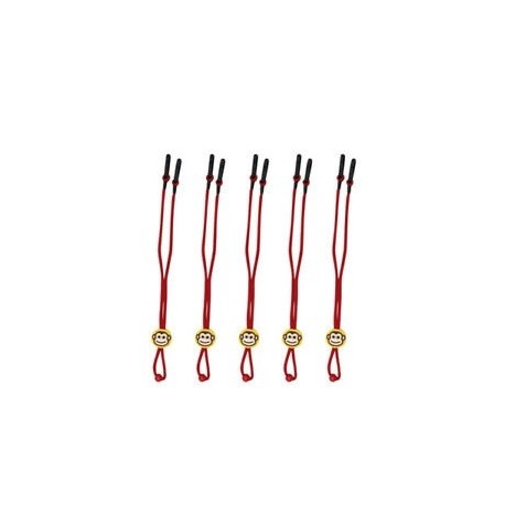 Majom - Gyerek 5db állítható rajzfilm gumicsipesz hosszabbító vezeték gyerekeknek