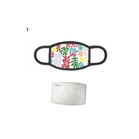 1 - Unisex porálló ÚJRAFELHASZNÁLHATÓ lélegző szélálló szűrő száj MASZK