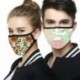 3 - Unisex porálló ÚJRAFELHASZNÁLHATÓ lélegző szélálló szűrő száj MASZK