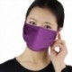 Rózsaszín - Safe Women mosható selyem vékony arc száj MASZK lélegző ködgátló MASZK