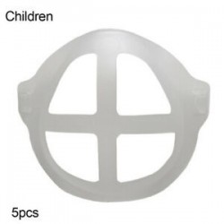 Gyermekek - Arcvédő fojtásgátló tartó orrvédő állvány belső tartó keret 5db