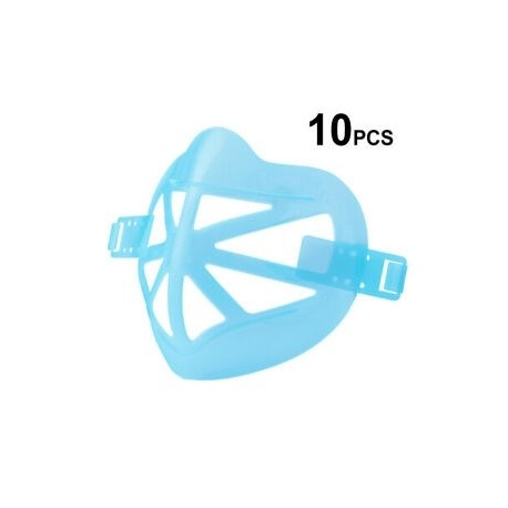 Kék - 10db mosható 3D arcvédő konzol burkolat Belső állvány tartó tartó keret