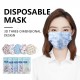 10db / csomag egyedi eldobható arcmaszk speciális 3 rétegű por vírus elleni szájmaszk