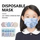 10db / csomag egyedi eldobható arcmaszk speciális 3 rétegű por vírus elleni szájmaszk