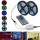 10M RGB többszínű LED szalag fényszalag 44 gombos IR távirányító 3528 SMD otthoni party dekorációhoz