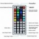 10M RGB többszínű LED szalag fényszalag 44 gombos IR távirányító 3528 SMD otthoni party dekorációhoz