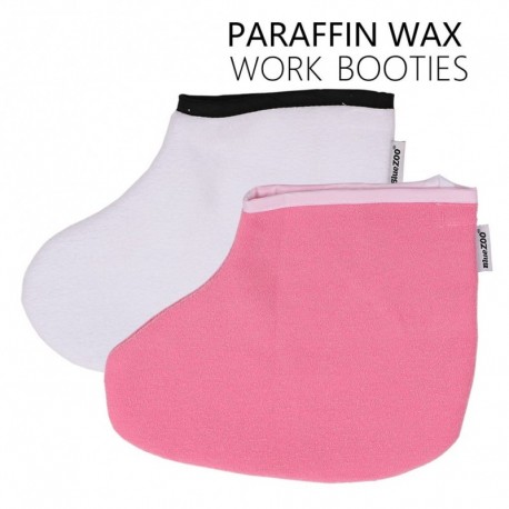 2db új rózsaszín parafin viaszvédő SPA kézi lábkesztyű melegítő fűtés