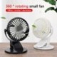 3 sebességes, 360 fokos USB hűvös mini ventilátor klip asztali asztali ventilátor hordozható bilincs ventilátorral