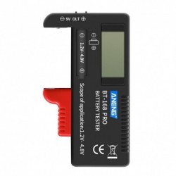 ANENG digitális akkumulátorkapacitás diagnosztikai eszköz akkumulátortesztelő LCDkijelző BT168 PRO 1,2–4,8 V