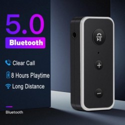 Car Aux adapter vezeték nélküli 3,5 mmes sztereó zenei audio vevő Bluetooth 5.0 az automatikus kihangosítós BT510 autós