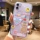 Cartoon Bear telefon tok Apple iphone 6 7 8 iphone Xr X 11 11Pro 11Pro Max puha TPU hátlap aranyos szép tok