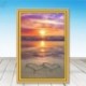 DIY 5D teljes fúrású gyémántfestő készletek Sunshine Beach Diamond hímzőkészletek számfestő készletek