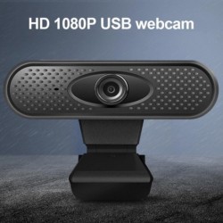 Full HD 1080P webkamera USB számítógép kamera mikrofonnal Illesztőprogram nélküli videó webkamera az élő közvetítés