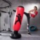 Felfújható ökölvívó oszlop szabadon álló fitnesz dekompressziós Összecsukható 63 hüvelykes PVC boxzsák