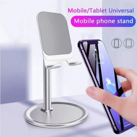 Mobiltelefon tartó asztali állvány tartó alumínium hordozható univerzális stabil tartó iPhone Samsung Huawei Xiaomi