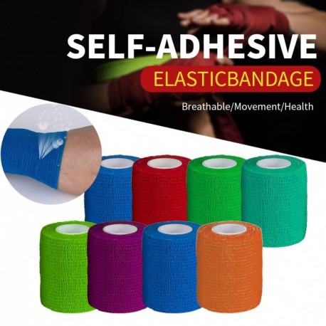 Öntapadó kötés Elsősegélykészlet Sport test géz Vet szalag biztonsági védelem vészhelyzet